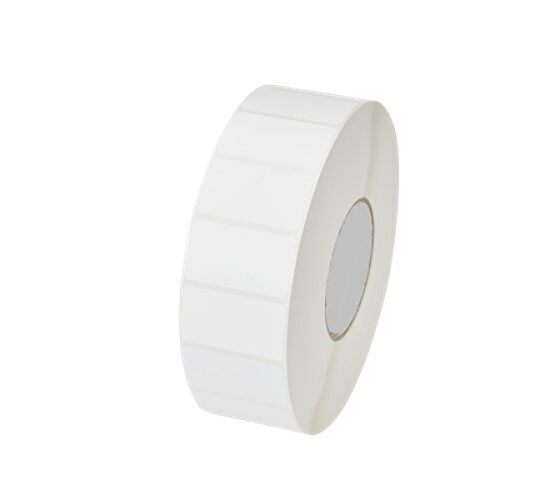 Etykiety foliowe 40x30 mm z klejem kauczukowym – trwałe oznaczenia odporne na wilgoć i ścieranie zapobiegają odklejaniu się etykiet